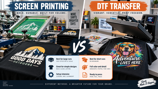 DTF Transfers: The Decorator's Answer to Difficult Orders