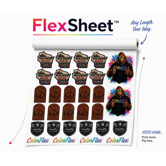 FlexSheet Rolling DTF Gang Sheet
